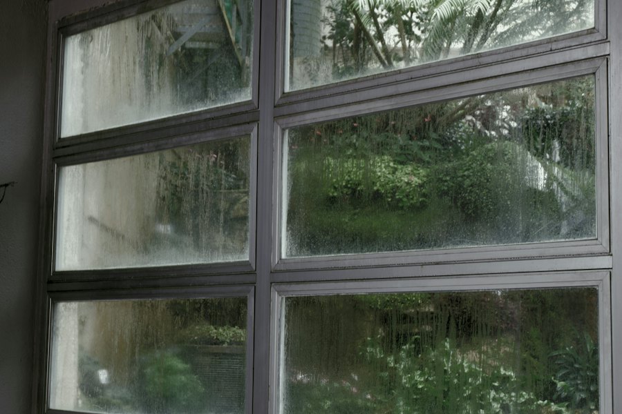 Ventana con condensación entre los paños, termopanel en Chillán